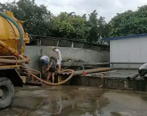 三门峡抽化粪池自动清理的方法